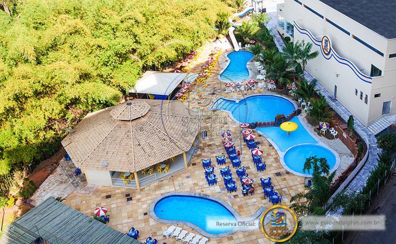 Golden Dolphin Grand Hotel - Flats Caldas Novas Bagian luar foto