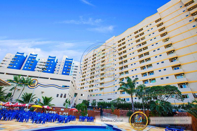 Golden Dolphin Grand Hotel - Flats Caldas Novas Bagian luar foto