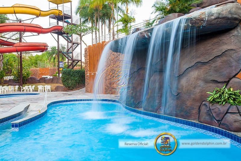 Golden Dolphin Grand Hotel - Flats Caldas Novas Bagian luar foto