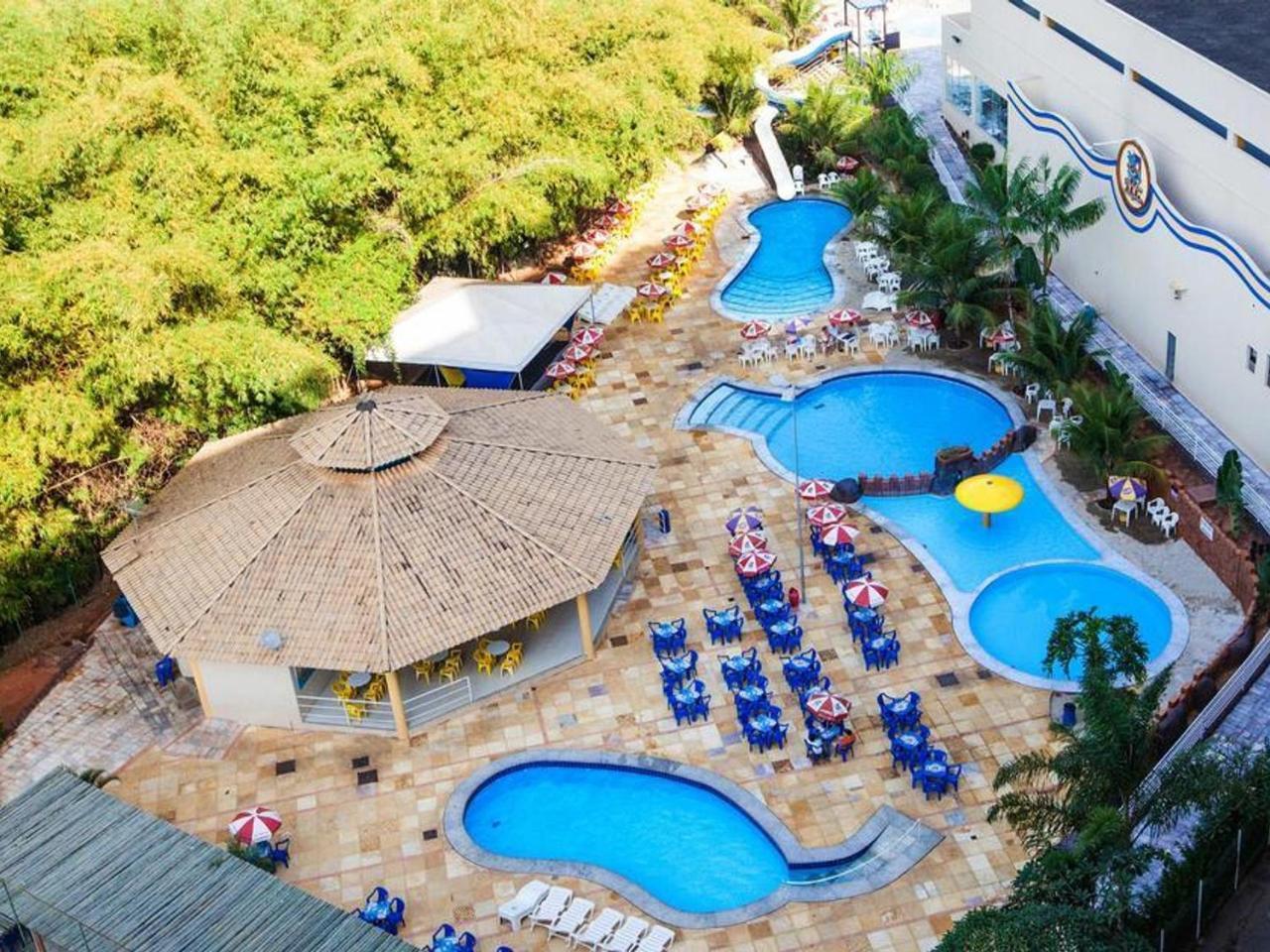 Golden Dolphin Grand Hotel - Flats Caldas Novas Bagian luar foto